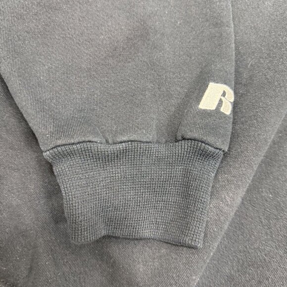Vintage Russell Athletic Black Blank Sweatshirt Dri-Power Men’s XXL 90s Y2K - Picture 5 of 5